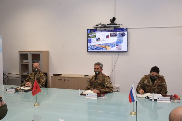 Col. Paolo Sandri visit