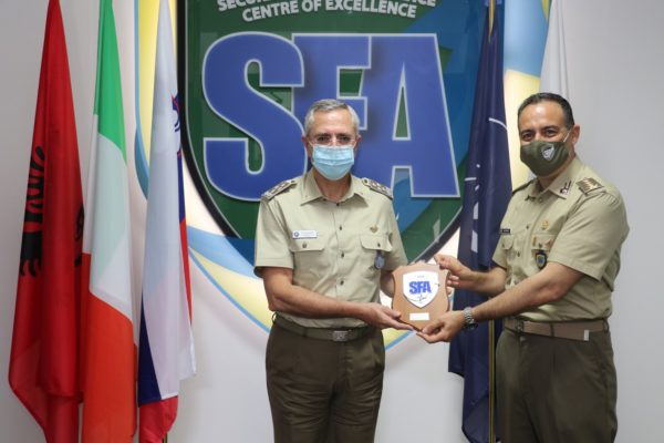 NATO SFA COE crest gift