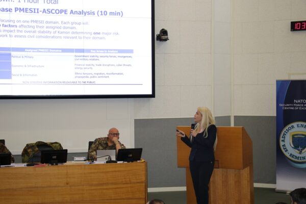 Assessing the operational environment lesson